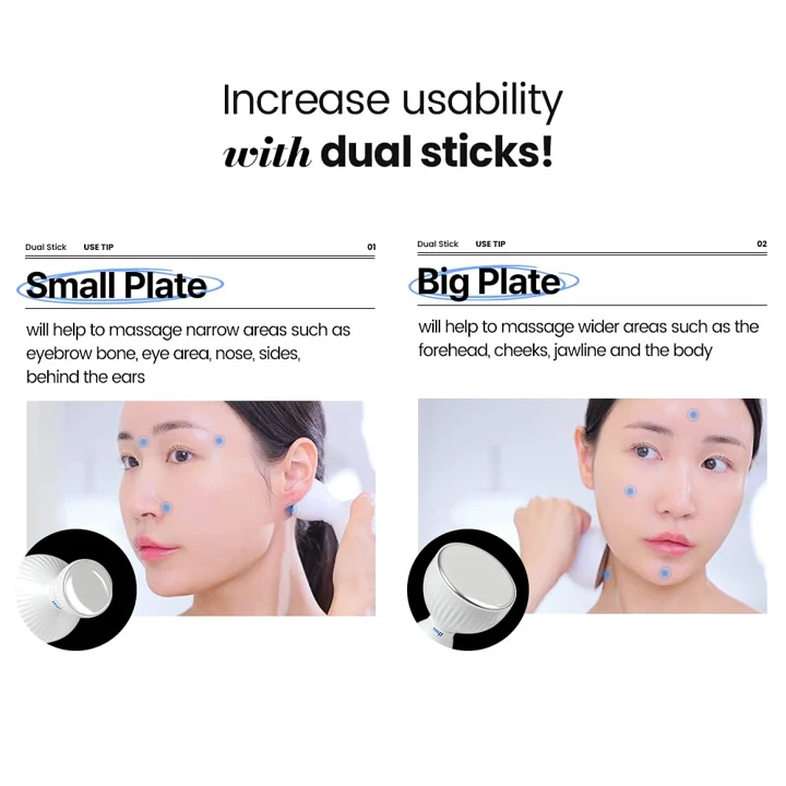 Dual Cooling Master: Two surfaces, different areas